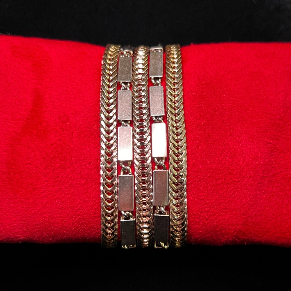Monet Layered Chain Bracelet